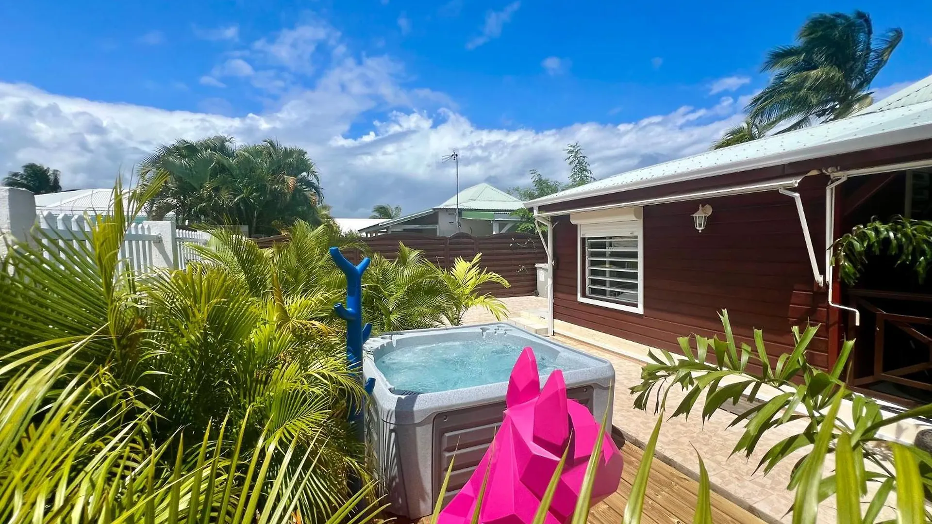 Villa Simeon Saint Francois Avec Piscine Privee Et Jacuzzi Proche Plage Gwadelupa
